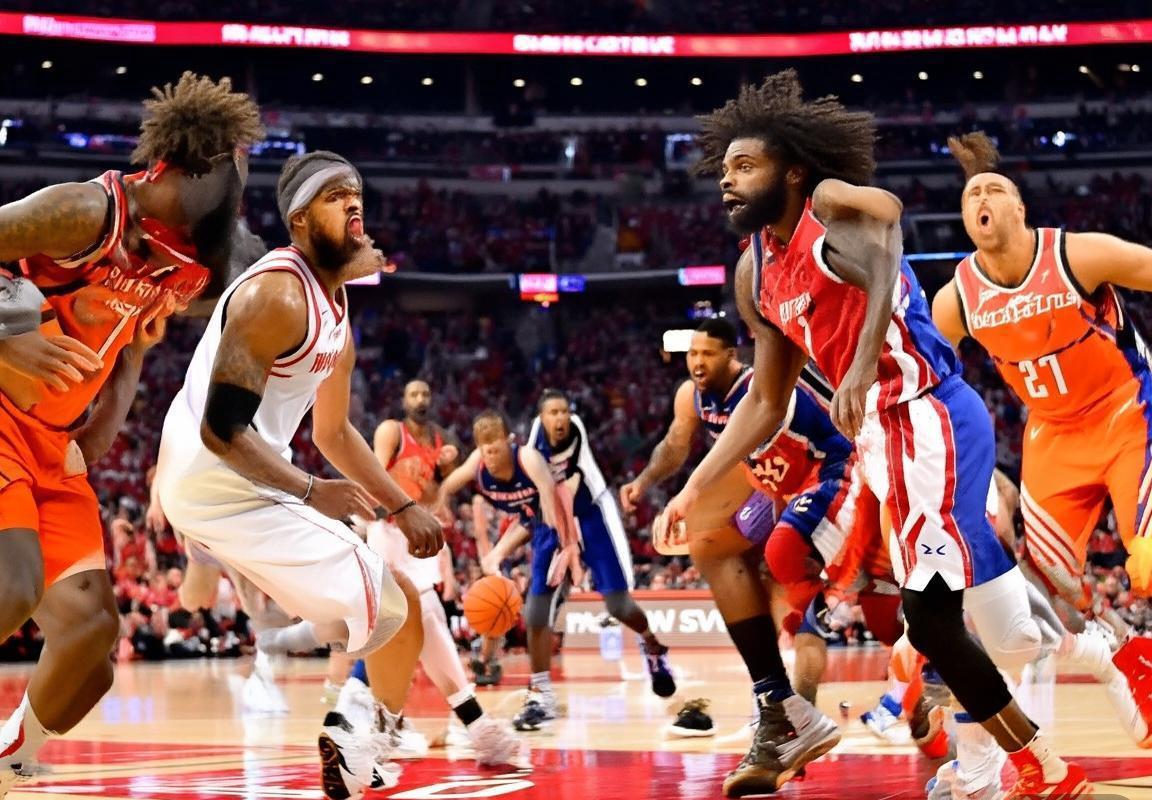 2018NBA火箭奇才巅峰对决：三分狂潮对内线堡垒